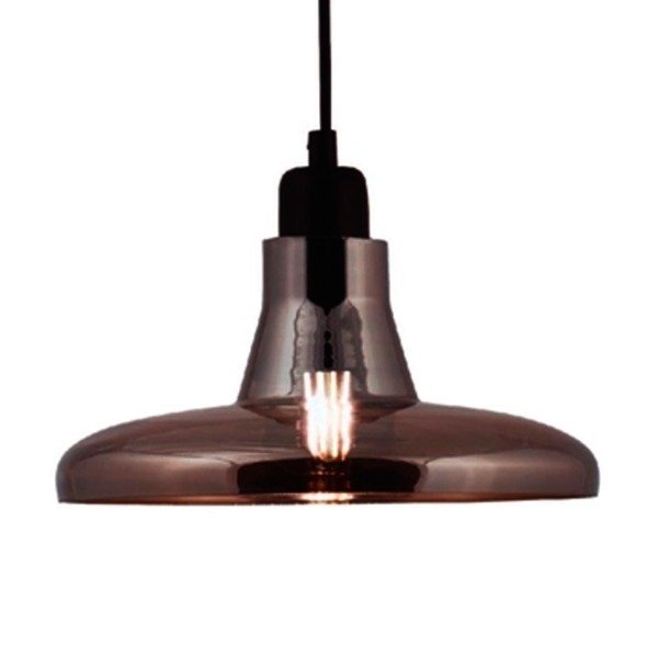 Producto - Lampara Gris humo abierta abajo