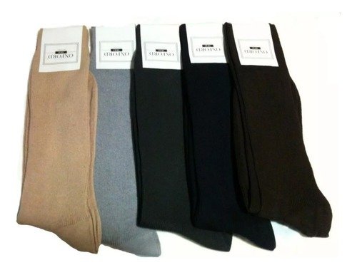 Producto - Media de Vestir Hombre Algodon Oxford x12 Pares Art.160