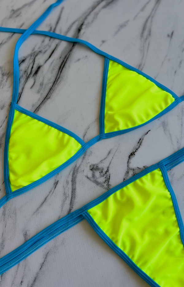 Producto - Bikini 8120 flúor/turquesa