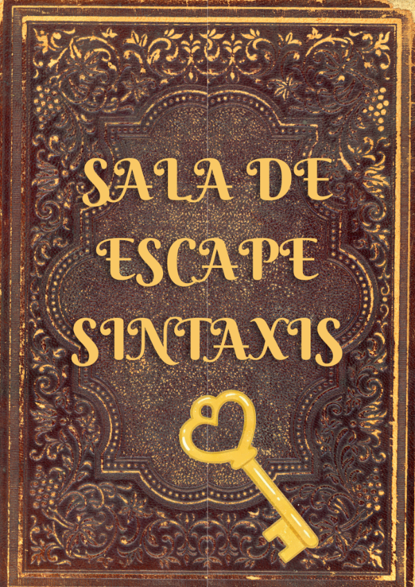Producto - SALA DE ESCAPE SINTAXIS
