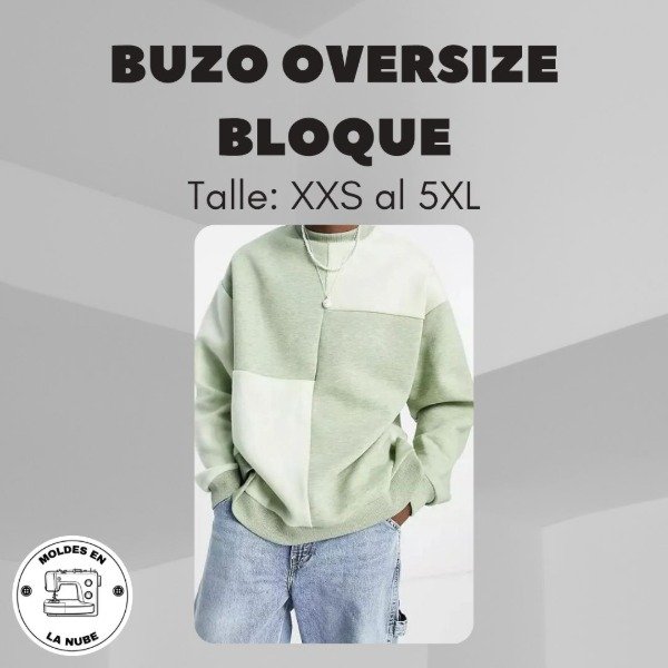 Producto - Buzo Oversize en Bloque