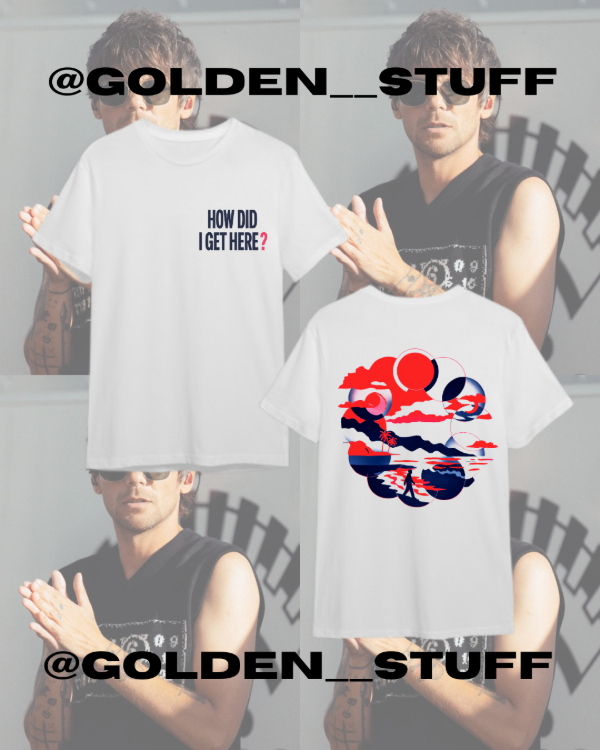 Producto - REMERA HOW DID I GET HERE 5 - LOUIS TOMLINSON