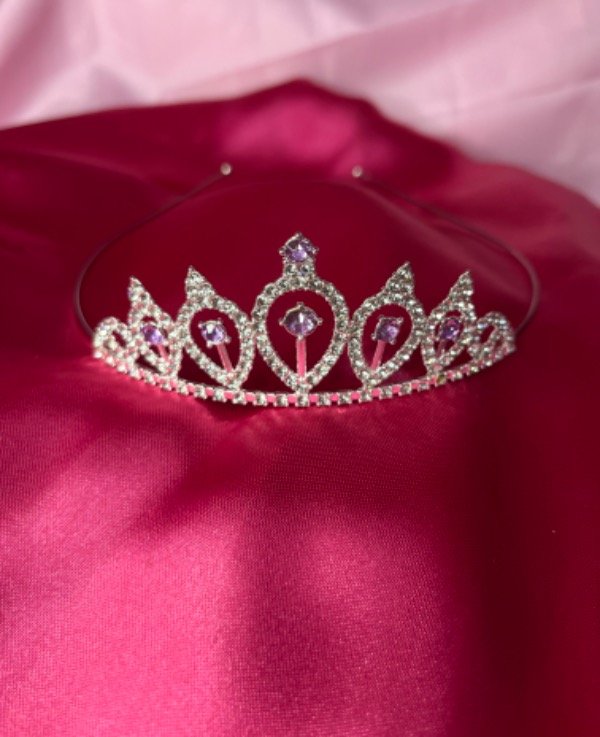 Producto - Coronas plateadas chicas Lilas