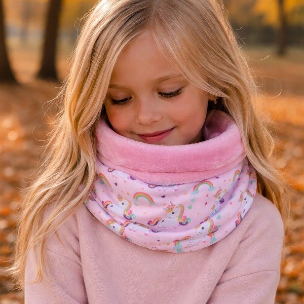 Producto - Cuellito polar Rayo el unicornio E. Talle 2. 4 a 8 años.