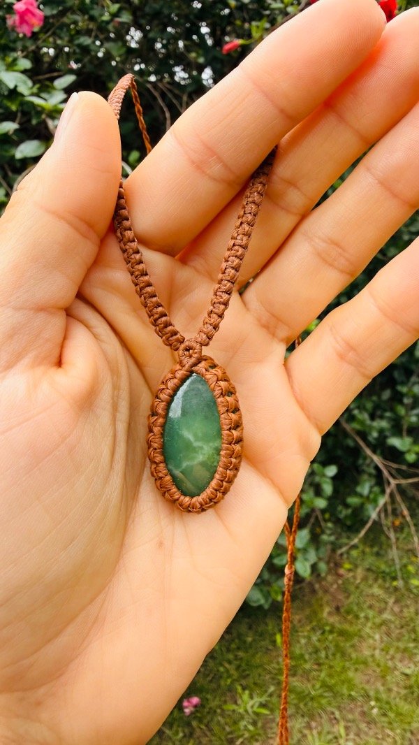 Producto - Collar Amuleto Jade - Equilibrio