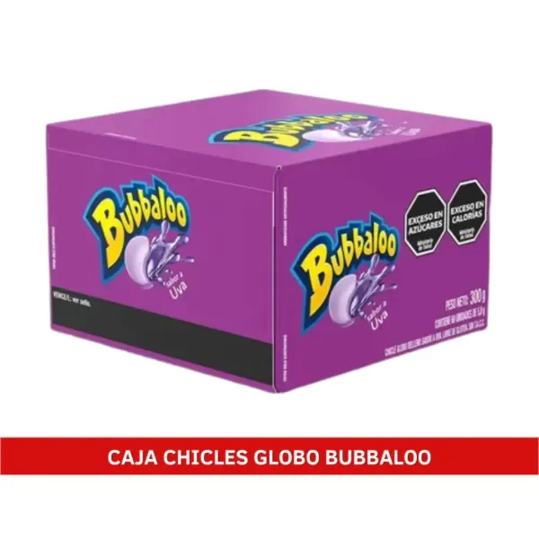 Producto - CHICLE BUBBALOO UVA X60UN