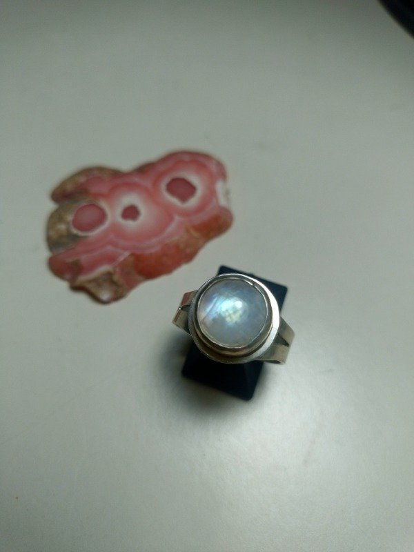 Producto - Anillo Piedra Luna, Plata 925