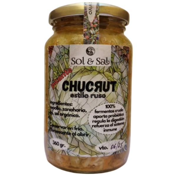 Producto - Chucrut picante - 360g [Sol y Sal]