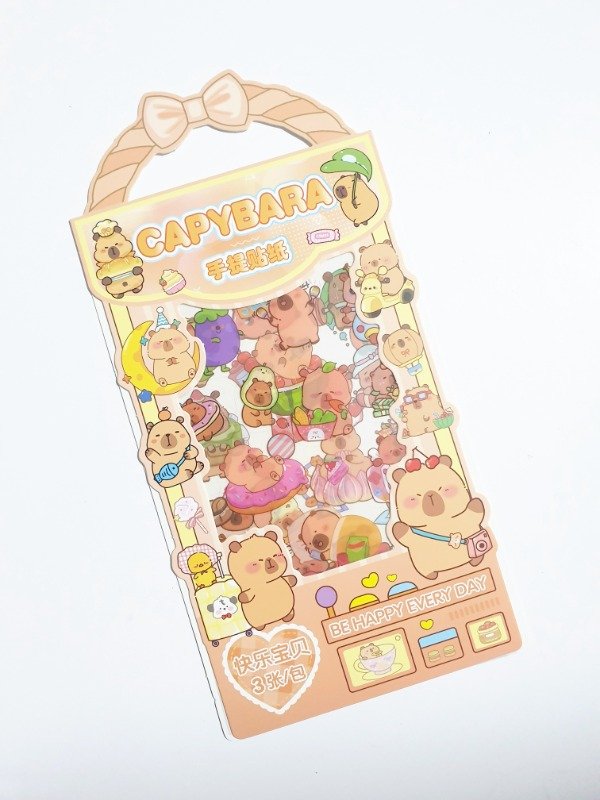 Producto - Carterita de Stikers Capi