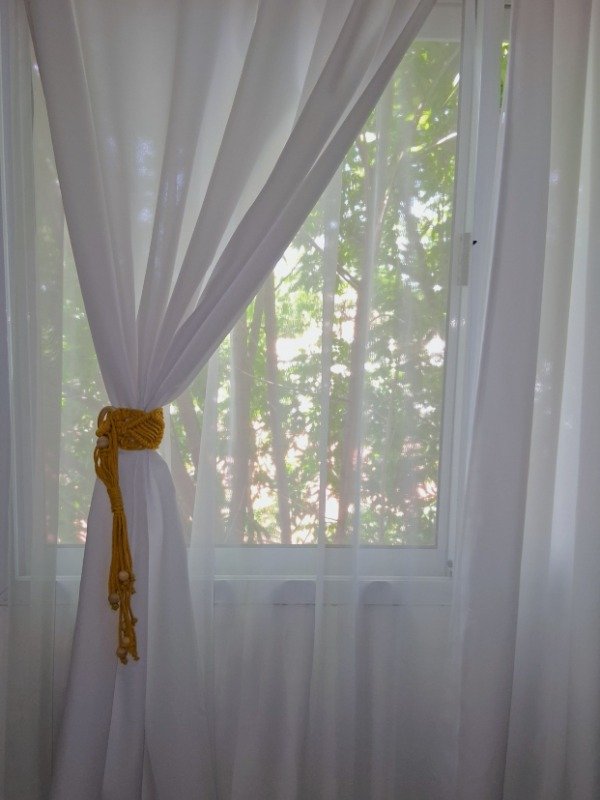 Producto - Sujetador de Cortina en Macramé - Set x 2 unidades