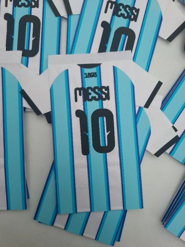 Producto - BOLSITAS GOLOSINERAS CAMISETA ARGENTINA 2026 MESSI - 2