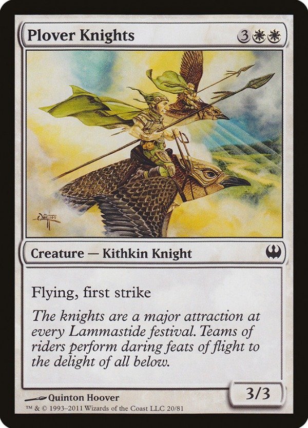 Producto - Plover Knights  Duel Decks: Knights vs. Dragons