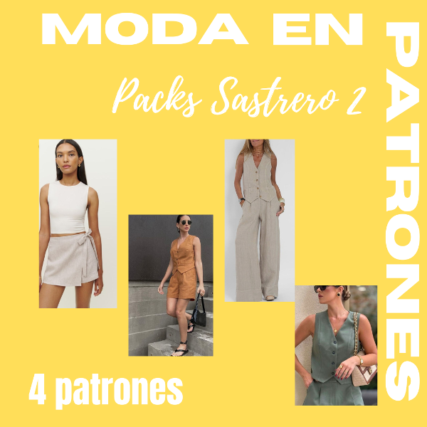 Producto - Patrones de costura - Packs sastrero 2