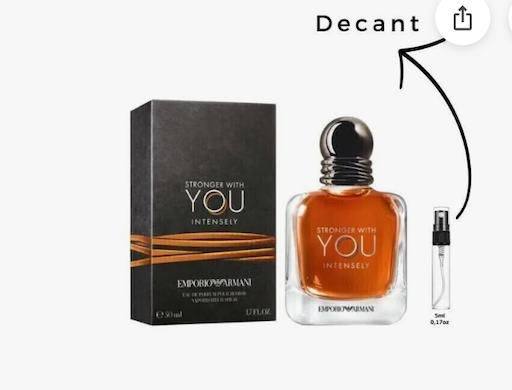 Producto - Decants Armani Stronger with you intensely 5ml