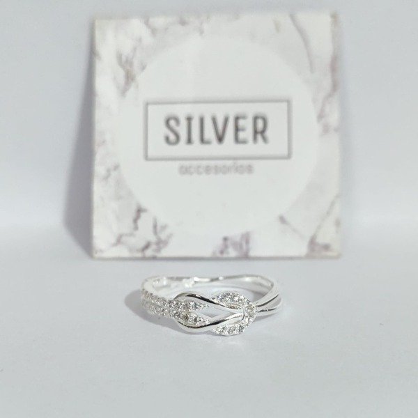 Producto - Anillo Anudado cubic T16 y 19 P
