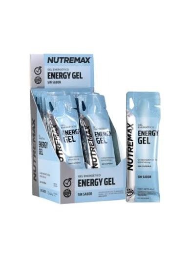 Producto - Gel energetico Nutremax Sin Sabor sin cafeina
