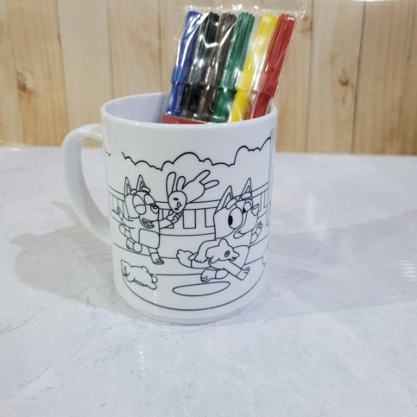 Producto - Taza para pintar Bluey