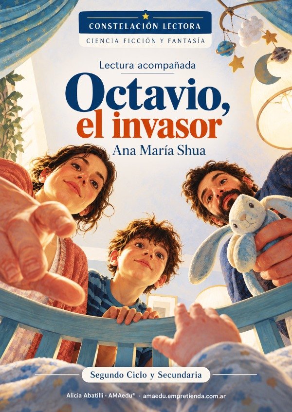 Producto - Lectura de Ciencia Ficción OCTAVIO, EL INVASOR (2do Ciclo y Secundaria)