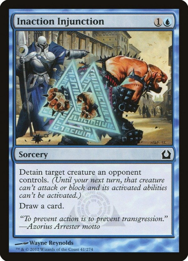 Producto - Inaction Injunction  Return to Ravnica