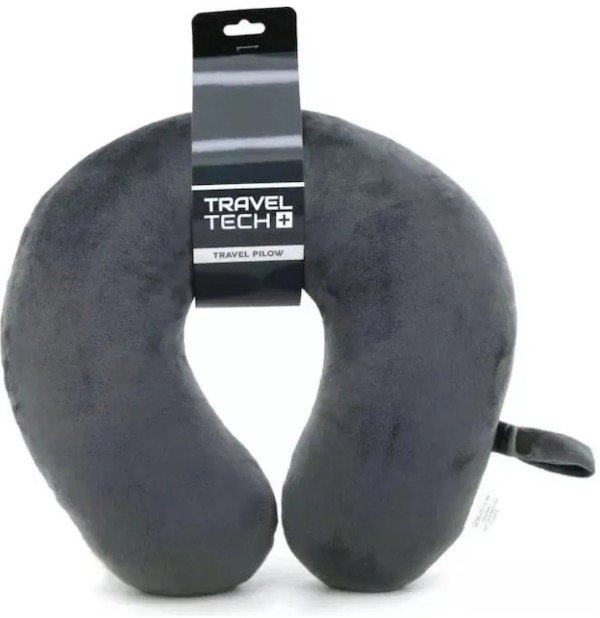 Producto - Almohada viaje través tech gris