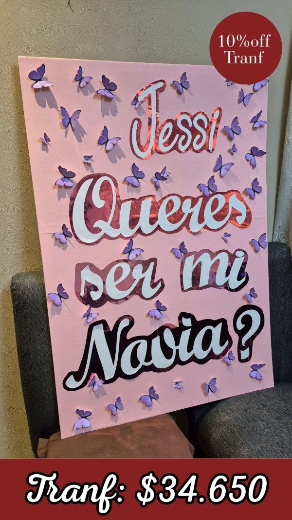 Producto - Cartel novios