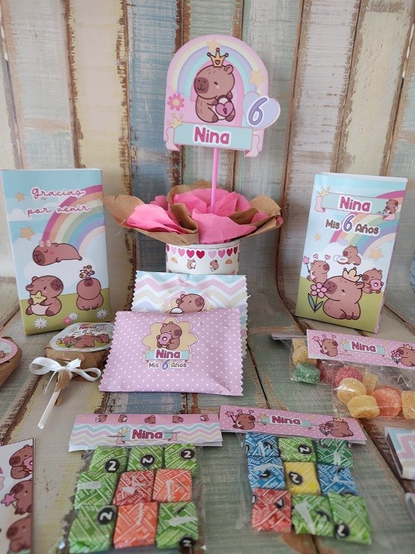 Producto - COMBO Candy+souvenir+Regalo todo Personalizado para 10 niños