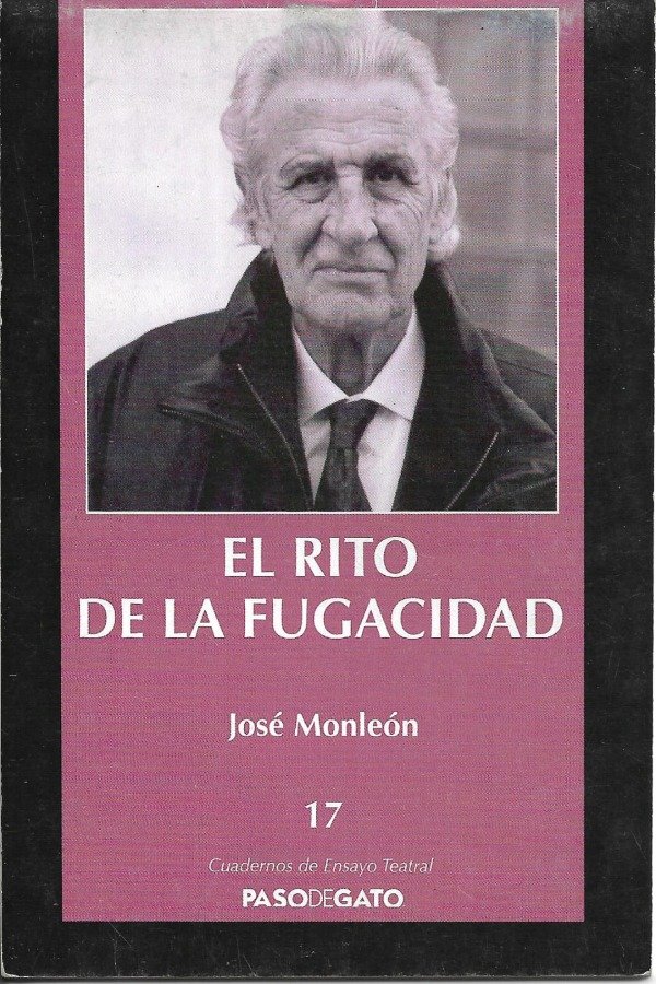 Producto - El rito de la fugacidad de José Monleón