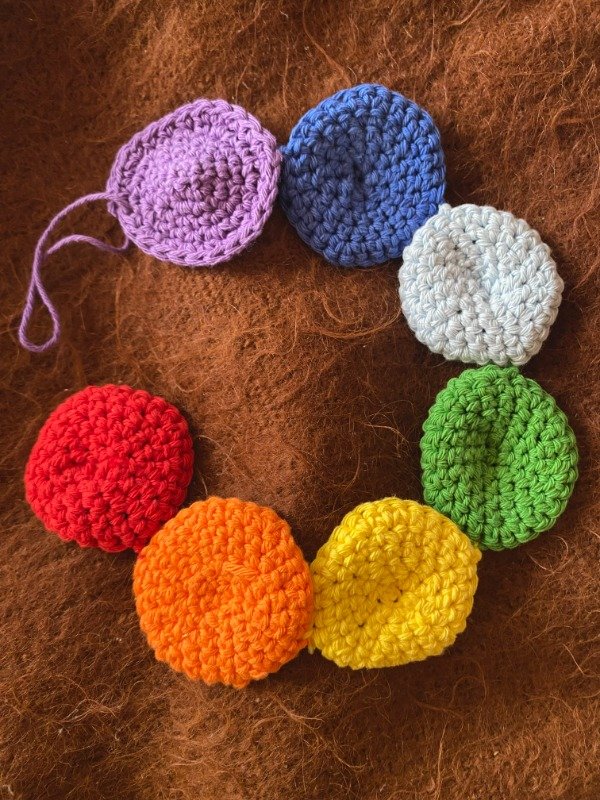 Producto - chakras tejidos