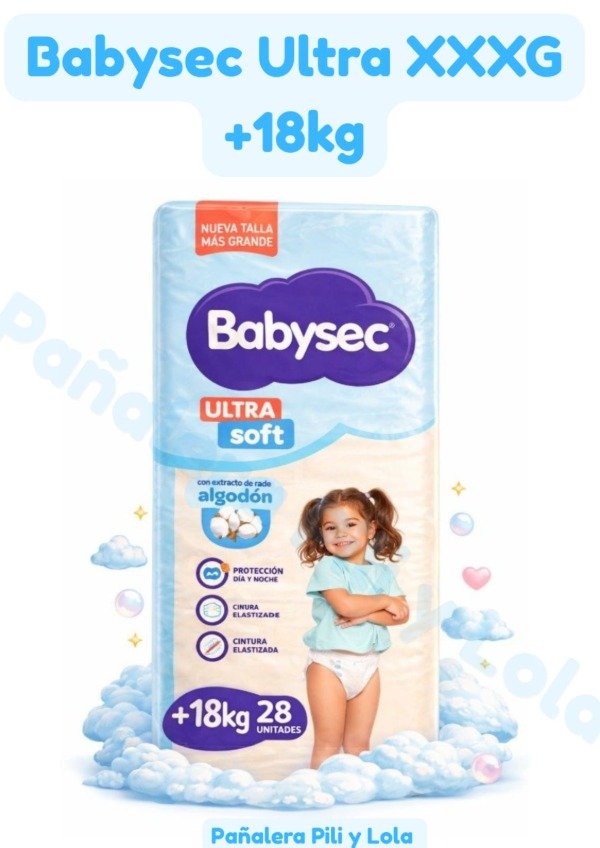 Producto - Babysec Ultra XXXG ( +18kg ) x28