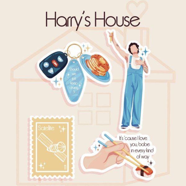 Producto - Stickers 'Harry's House' Harry Styles
