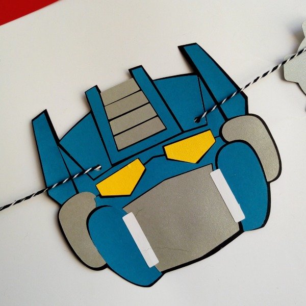 Producto - Guirnalda Transformers