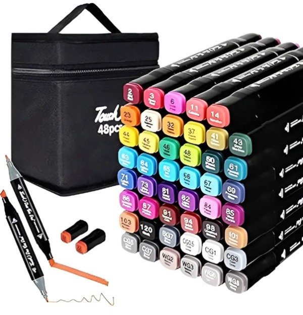 Producto - marcadores touch doble punta x48 mc0981