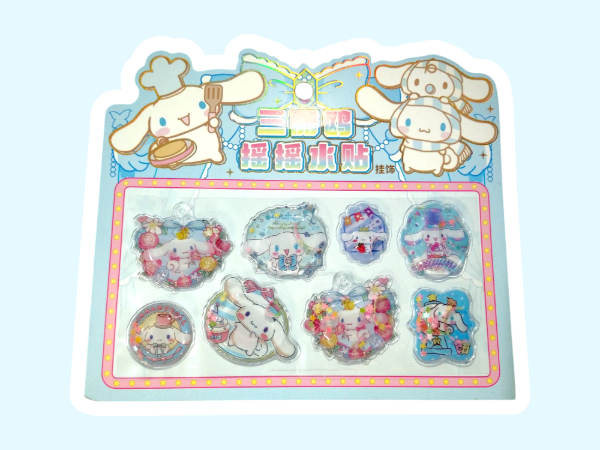 Producto - Set x8 sticker 3D Sanrio
