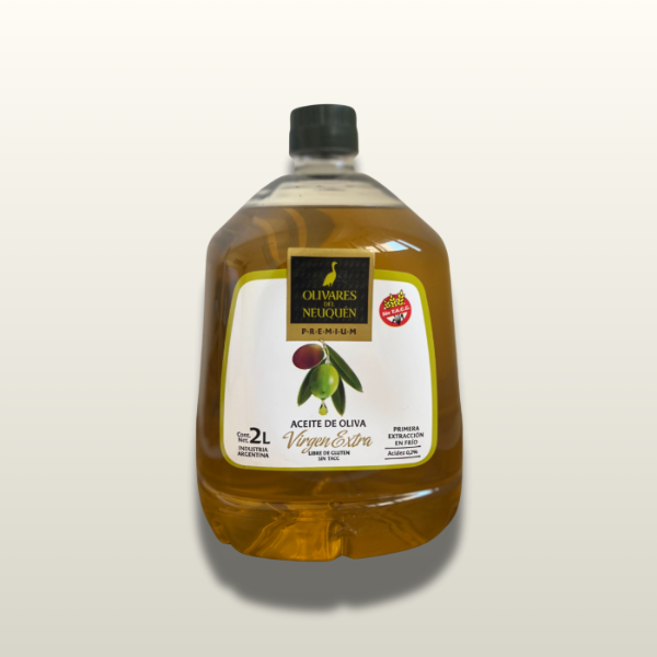 Producto - OLIVARES DEL NEUQUÉN - BLEND ARBEQUINA/ARBOSANA x 2 Litros