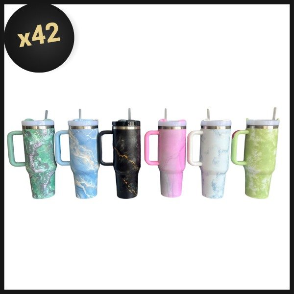 Producto - PROMO BULTO VASO TERMICO QUENCHER 1200ML CON DISEÑO 2.0 SIN LOGO