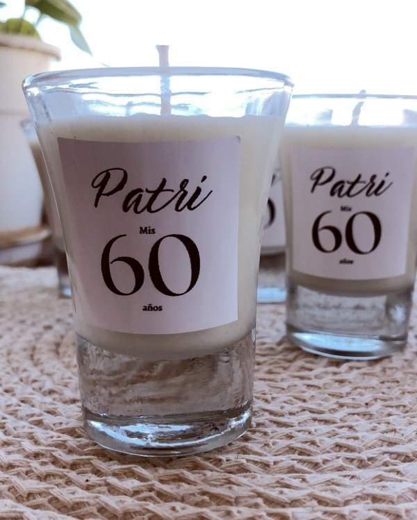Producto - Shot con etiqueta personalizada