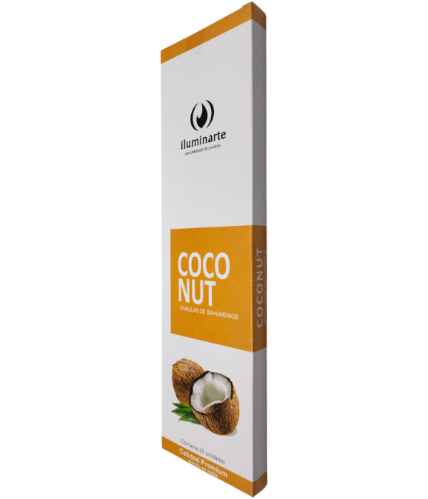 Producto - SAHUMERIOS ILUMINARTE PREMIUM RECTANGULAR - 30 VARILLAS - COCO