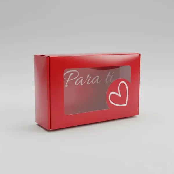 Producto - Cajas De Bombones Con Visor Para Ti 1/2 X10 U