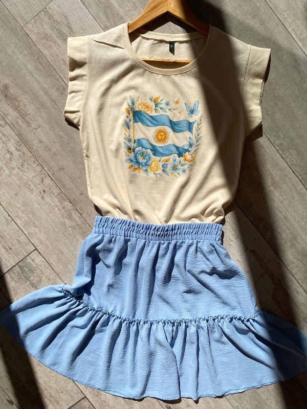 Producto - Remera Bandera Argentina