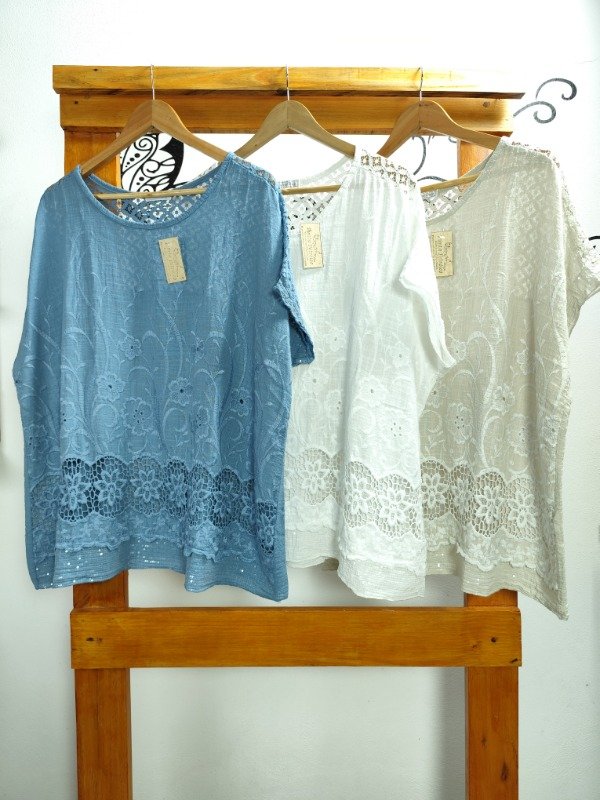 Producto - Blusa Lino Italiana SIENA