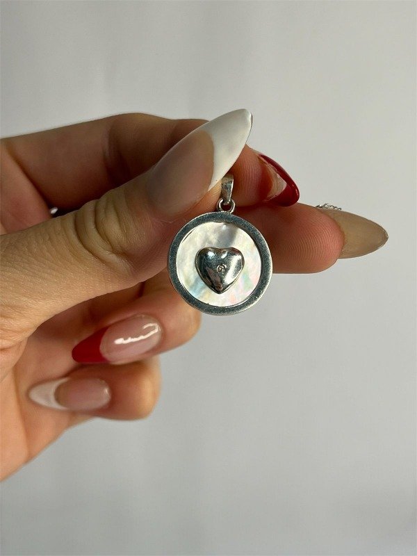 Producto - Dije Corazon Marmol