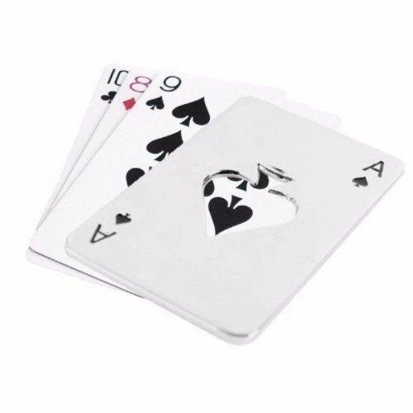 Producto - DESTAPADOR METALICO CARTA DE POKER