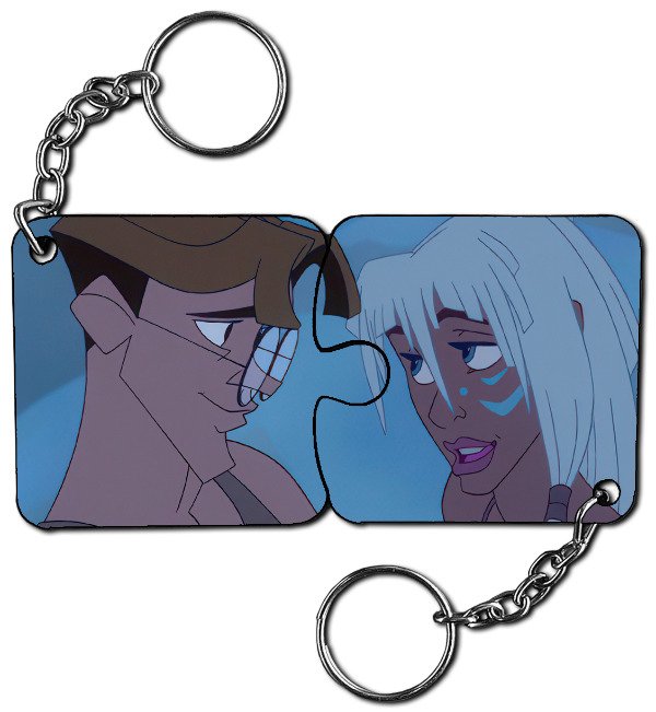 Producto - Milo y Kida Atlantis -Llaveros