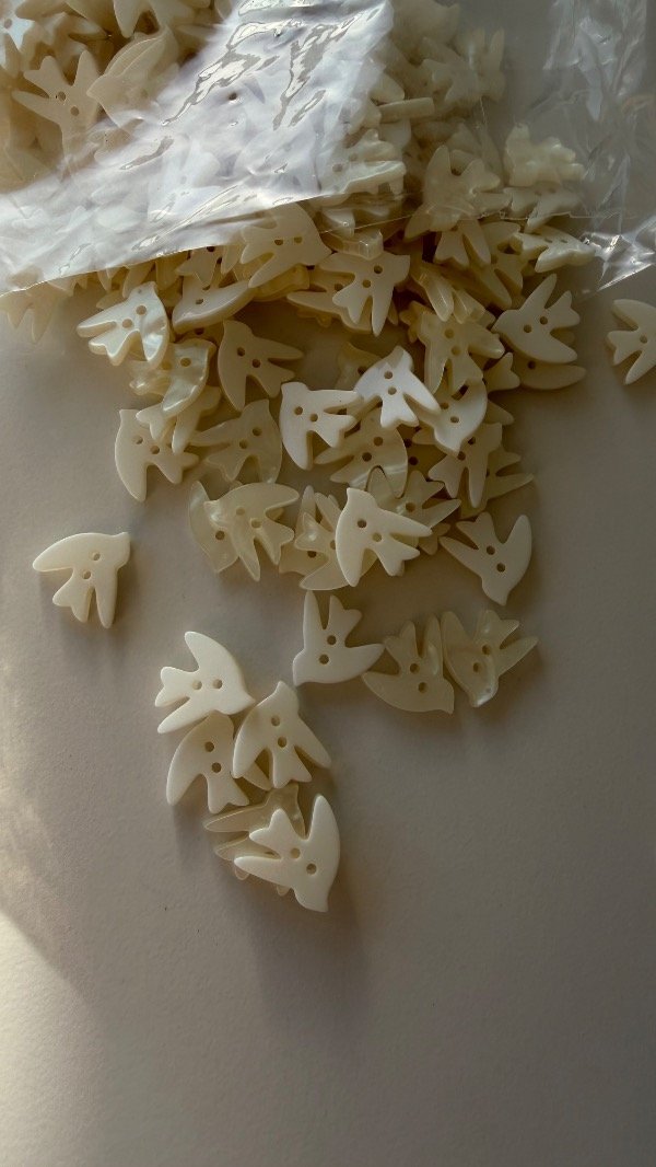 Producto - Botón gaviota blanca - 1