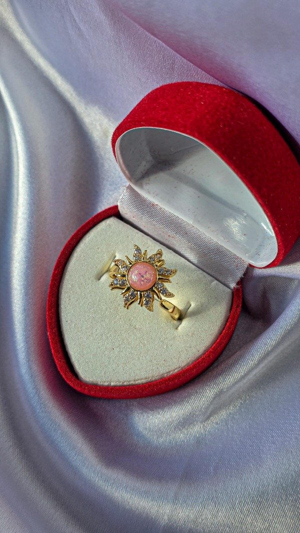 Producto - Anillo Rapunzel sol rosa