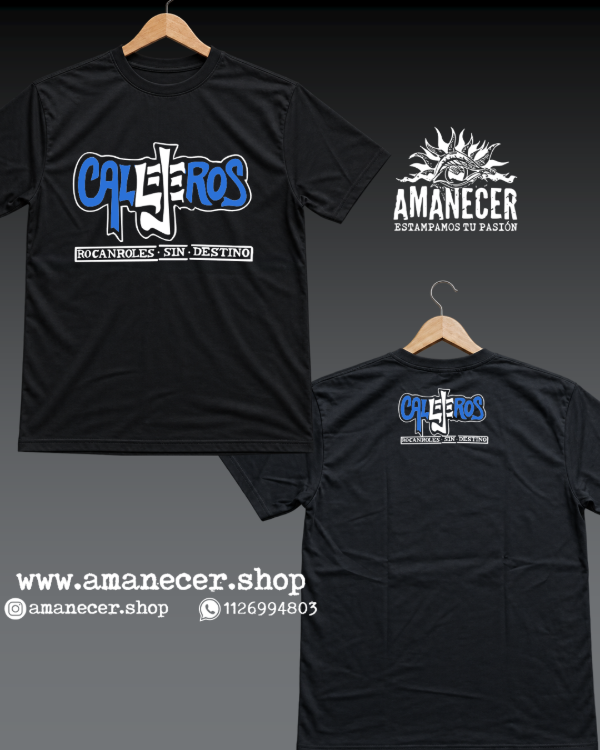 Producto - Remera Callejeros Rocanroles sin Destino Argentina - 0
