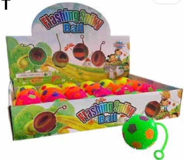 Producto - Squishi Pelota con luz y sonido
