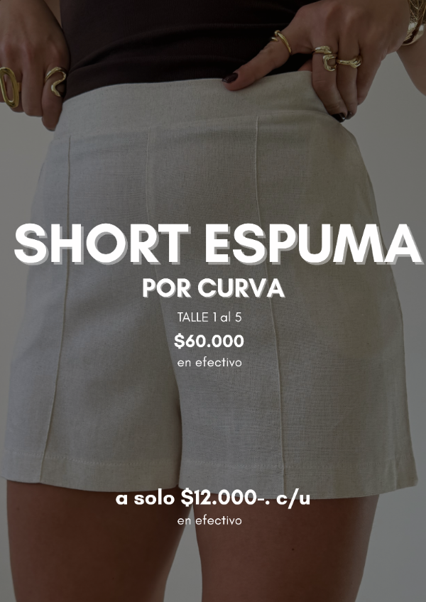 Producto - Short ESPUMA - Lino - 8