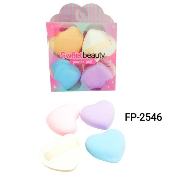 Producto - Esponja corazon x4 sweet beauty FP-2546