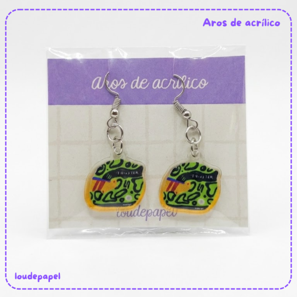 Producto - Lando Norris - Aros de acrílico